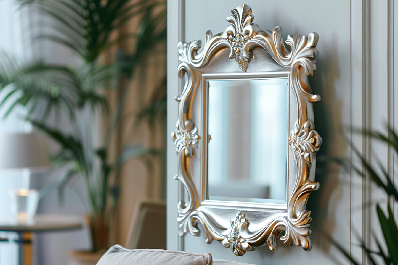 Créer un point focal dans votre pièce avec un miroir décoratif