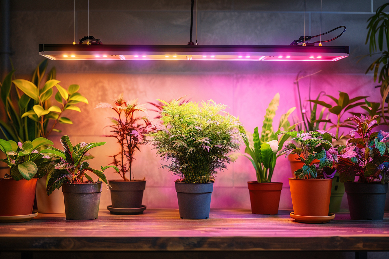 Lampes LED pour plantes : guide et conseils