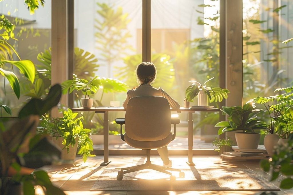 Bureau à domicile en 2025 : comment allier productivité et bien-être ?