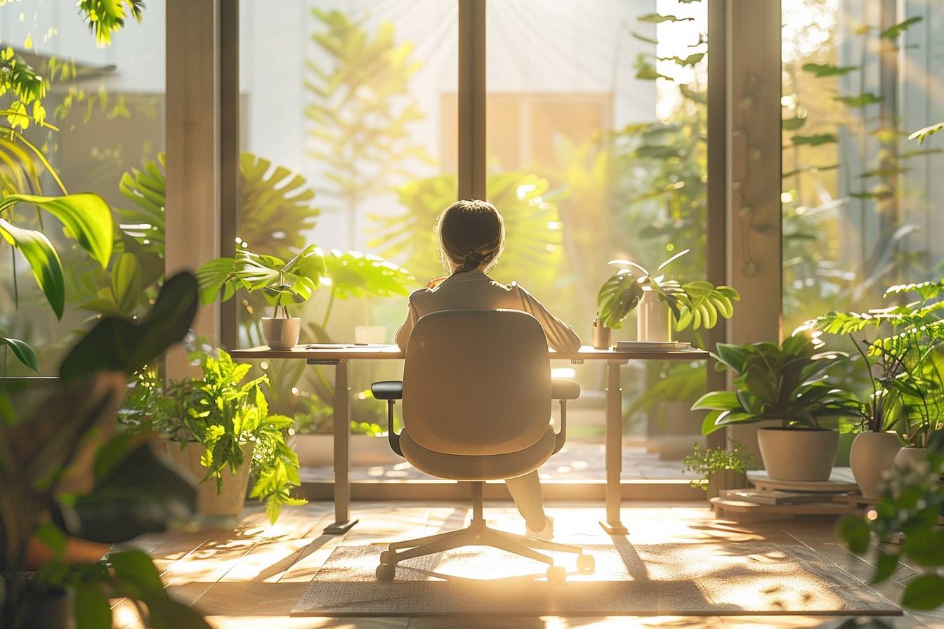 Bureau à domicile en 2025 : comment allier productivité et bien-être ?