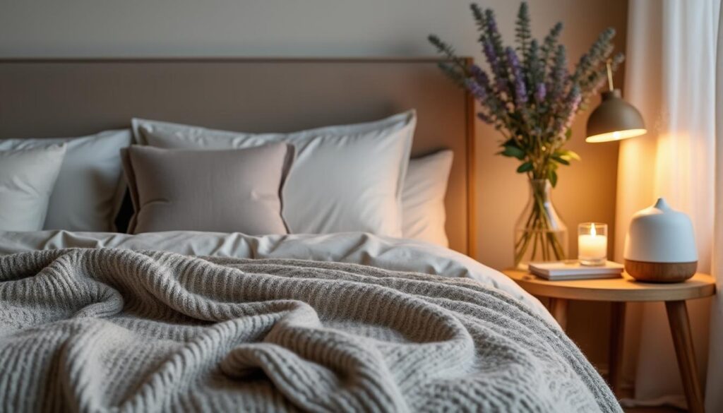 découvrez comment associer textures et senteurs pour créer une chambre apaisante, idéale pour un sommeil réparateur et une ambiance relaxante.