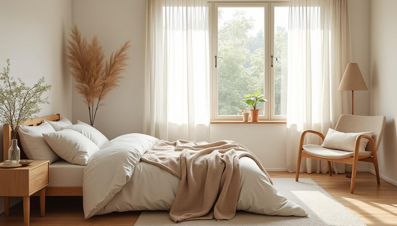 découvrez comment aménager une chambre petite et paisible alliant minimalisme et chaleur pour un espace à la fois épuré et accueillant.