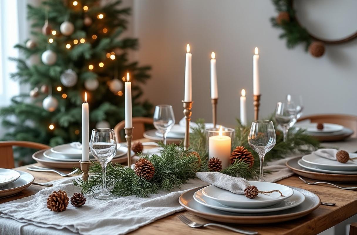 Inspirations de décoration scandinave pour les fêtes